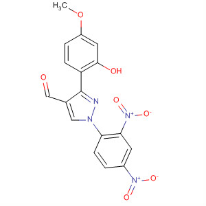 286365-56-8  1H-Pyrazole-4-carboxaldehyde,1-(2,4-dinitrophenyl)-3-(2-hydroxy-4-methoxyphenyl)-