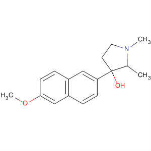 286432-98-2  3-Pyrrolidinol, 3-(6-methoxy-2-naphthalenyl)-1,2-dimethyl-