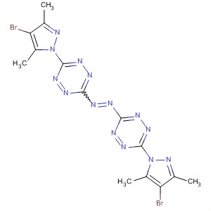 286472-61-5  1,2,4,5-Tetrazine,3,3'-azobis[6-(4-bromo-3,5-dimethyl-1H-pyrazol-1-yl)-