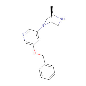 286943-19-9  2,5-Diazabicyclo[2.2.1]heptane, 2-[5-(phenylmethoxy)-3-pyridinyl]-,(1S,4S)-