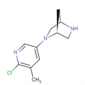 286943-31-5  2,5-Diazabicyclo[2.2.1]heptane, 2-(6-chloro-5-methyl-3-pyridinyl)-,(1S,4S)-