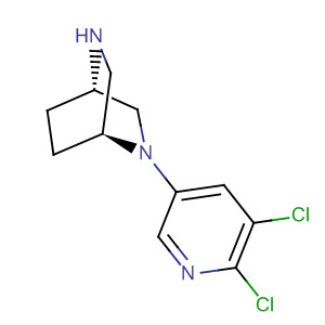 286943-56-4  2,5-Diazabicyclo[2.2.2]octane, 2-(5,6-dichloro-3-pyridinyl)-, (1S,4S)-
