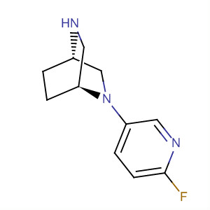 286943-61-1  2,5-Diazabicyclo[2.2.2]octane, 2-(6-fluoro-3-pyridinyl)-, (1S,4S)-