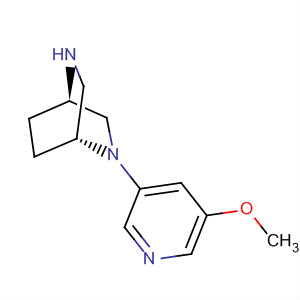 286944-25-0  2,5-Diazabicyclo[2.2.2]octane, 2-(5-methoxy-3-pyridinyl)-, (1R,4R)-