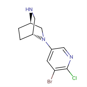 286944-30-7  2,5-Diazabicyclo[2.2.2]octane, 2-(5-bromo-6-chloro-3-pyridinyl)-,(1R,4R)-