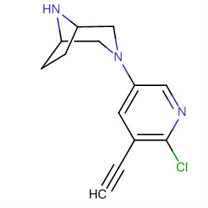 286944-41-0  3,8-Diazabicyclo[3.2.1]octane, 3-(6-chloro-5-ethynyl-3-pyridinyl)-