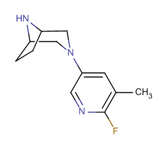 286944-44-3  3,8-Diazabicyclo[3.2.1]octane, 3-(6-fluoro-5-methyl-3-pyridinyl)-