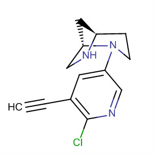 286944-56-7  2,6-Diazabicyclo[3.2.1]octane, 2-(6-chloro-5-ethynyl-3-pyridinyl)-,(1S,5R)-