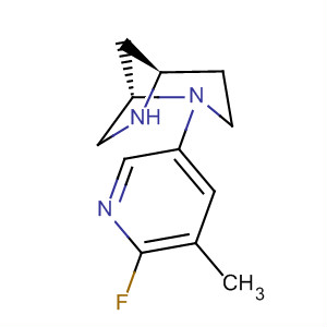 286944-59-0  2,6-Diazabicyclo[3.2.1]octane, 2-(6-fluoro-5-methyl-3-pyridinyl)-,(1S,5R)-