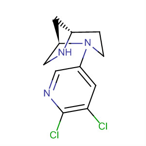 286944-65-8  2,6-Diazabicyclo[3.2.1]octane, 2-(5,6-dichloro-3-pyridinyl)-, (1R,5S)-