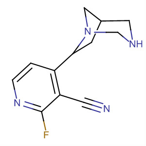 286944-82-9  3-Pyridinecarbonitrile,5-(1R,5S)-3,6-diazabicyclo[3.2.1]oct-6-yl-2-fluoro-