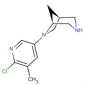 286944-86-3  3,6-Diazabicyclo[3.2.1]octane, 6-(6-chloro-5-methyl-3-pyridinyl)-,(1S,5S)-