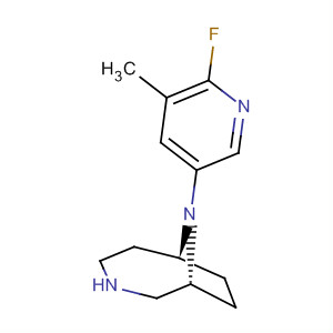 286945-04-8  3,9-Diazabicyclo[4.2.1]nonane, 9-(6-fluoro-5-methyl-3-pyridinyl)-,(1R,6S)-