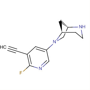 286945-43-5  2,6-Diazabicyclo[3.2.1]octane, 6-(5-ethynyl-6-fluoro-3-pyridinyl)-,(1S,5R)-