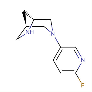286945-54-8  3,6-Diazabicyclo[3.2.1]octane, 3-(6-fluoro-3-pyridinyl)-, (1R,5R)-