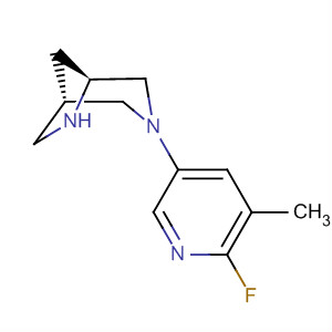 286945-65-1  3,6-Diazabicyclo[3.2.1]octane, 3-(6-fluoro-5-methyl-3-pyridinyl)-,(1S,5S)-