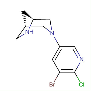 286945-69-5  3,6-Diazabicyclo[3.2.1]octane, 3-(5-bromo-6-chloro-3-pyridinyl)-,(1S,5S)-