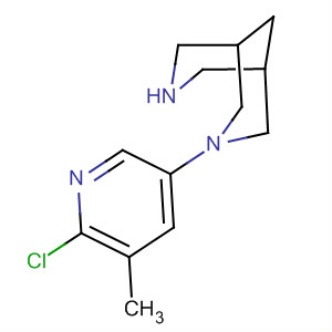 286946-01-8  3,7-Diazabicyclo[3.3.1]nonane, 3-(6-chloro-5-methyl-3-pyridinyl)-