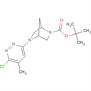 286946-16-5  2,5-Diazabicyclo[2.2.1]heptane-2-carboxylic acid,5-(6-chloro-5-methyl-3-pyridazinyl)-, 1,1-dimethylethyl ester, (1S,4S)-