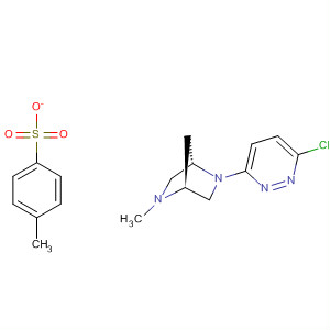 286946-17-6  2,5-Diazabicyclo[2.2.1]heptane, 2-(6-chloro-3-pyridazinyl)-5-methyl-,(1S,4S)-, mono(4-methylbenzenesulfonate)