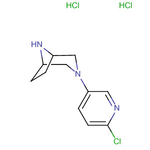 286946-29-0  3,8-Diazabicyclo[3.2.1]octane, 3-(6-chloro-3-pyridinyl)-, dihydrochloride