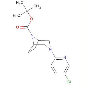 286946-40-5  3,8-Diazabicyclo[3.2.1]octane-8-carboxylic acid,3-(5-chloro-2-pyridinyl)-, 1,1-dimethylethyl ester