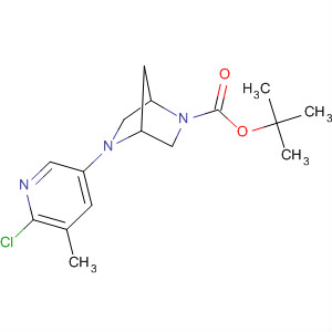 286946-94-9  2,5-Diazabicyclo[2.2.1]heptane-2-carboxylic acid,5-(6-chloro-5-methyl-3-pyridinyl)-, 1,1-dimethylethyl ester, (1R,4R)-