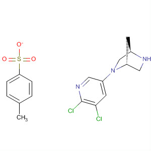 286946-95-0  2,5-Diazabicyclo[2.2.1]heptane, 2-(5,6-dichloro-3-pyridinyl)-, (1R,4R)-,mono(4-methylbenzenesulfonate)
