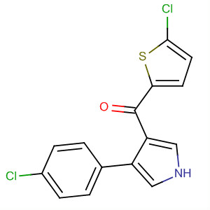 286956-31-8  Methanone, [4-(4-chlorophenyl)-1H-pyrrol-3-yl](5-chloro-2-thienyl)-