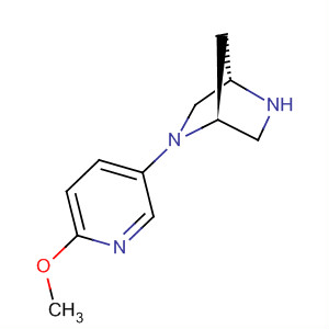 286959-57-7  2,5-Diazabicyclo[2.2.1]heptane, 2-(6-methoxy-3-pyridinyl)-, (1S,4S)-