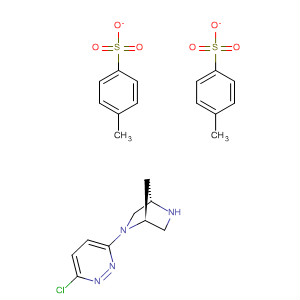 286959-58-8  2,5-Diazabicyclo[2.2.1]heptane, 2-(6-chloro-3-pyridazinyl)-, (1S,4S)-,bis(4-methylbenzenesulfonate)