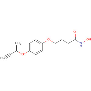 287391-52-0  Butanamide, 4-[4-(2-butynyloxy)phenoxy]-N-hydroxy-