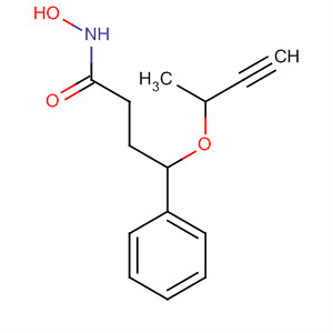 287391-54-2  Benzenebutanamide, 4-(2-butynyloxy)-N-hydroxy-