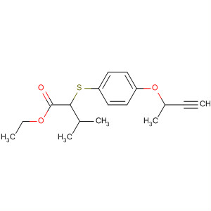 287393-37-7  Butanoic acid, 2-[[4-(2-butynyloxy)phenyl]thio]-3-methyl-, ethyl ester
