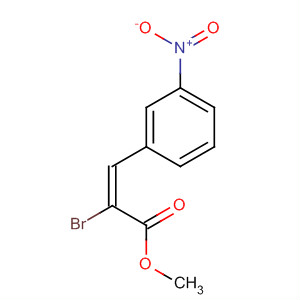 287481-46-3  2-Propenoic acid, 2-bromo-3-(3-nitrophenyl)-, methyl ester, (2E)- 287481-46-3  2-Propenoic acid, 2-bromo-3-(3-nitrophenyl)-, methyl ester, (2E)-