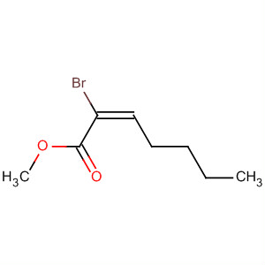 287481-50-9  2-Heptenoic acid, 2-bromo-, methyl ester, (2E)-