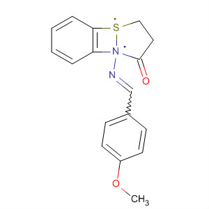 287487-53-0  1,2-Benzisothiazol-3(2H)-one, 2-[[(4-methoxyphenyl)methylene]amino]-