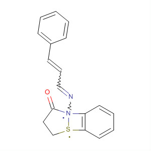 287487-57-4  1,2-Benzisothiazol-3(2H)-one, 2-[(3-phenyl-2-propenylidene)amino]-