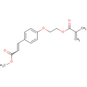 288255-47-0  2-Propenoic acid, 2-methyl-,2-[4-(3-methoxy-3-oxo-1-propenyl)phenoxy]ethyl ester