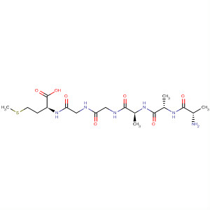 288306-37-6  L-Methionine, L-alanyl-L-alanyl-L-alanylglycylglycyl-