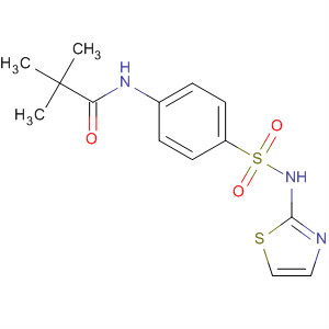 288317-74-8  Propanamide, 2,2-dimethyl-N-[4-[(2-thiazolylamino)sulfonyl]phenyl]-