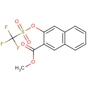 288402-18-6  2-Naphthalenecarboxylic acid, 3-[[(trifluoromethyl)sulfonyl]oxy]-, methylester