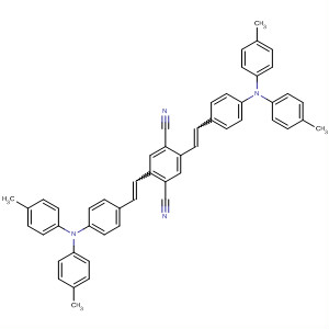 288626-80-2  1,4-Benzenedicarbonitrile,2,5-bis[2-[4-[bis(4-methylphenyl)amino]phenyl]ethenyl]-
