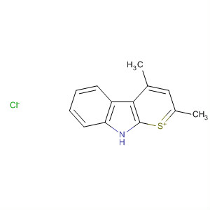 28873-11-2  9H-Thiopyrano[2,3-b]indol-1-ium, 2,4-dimethyl-, chloride