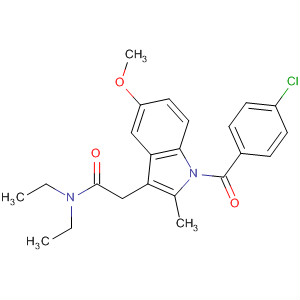 288853-75-8  1H-Indole-3-acetamide,1-(4-chlorobenzoyl)-N,N-diethyl-5-methoxy-2-methyl-