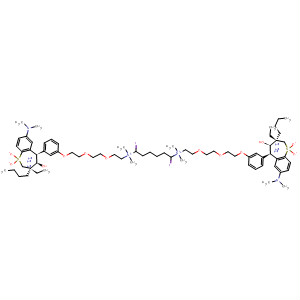 289038-01-3  1,6-Hexanediaminium,N,N'-bis[2-[2-[2-[3-[(3S,4R,5R)-3-butyl-7-(dimethylamino)-3-ethyl-2,3,4,5-tetrahydro-4-hydroxy-1,1-dioxido-1-benzothiepin-5-yl]phenoxy]ethoxy]ethoxy]ethyl]-N,N,N',N'-tetramethyl-, diiodide