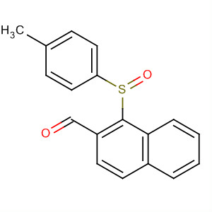 289473-09-2  2-Naphthalenecarboxaldehyde, 1-[(4-methylphenyl)sulfinyl]-