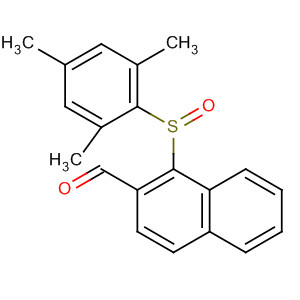 289473-10-5  2-Naphthalenecarboxaldehyde, 1-[(2,4,6-trimethylphenyl)sulfinyl]-