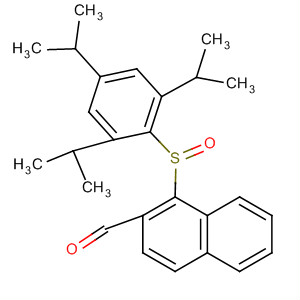 289473-11-6  2-Naphthalenecarboxaldehyde,1-[[2,4,6-tris(1-methylethyl)phenyl]sulfinyl]-