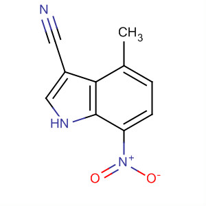 289483-82-5  1H-Indole-3-carbonitrile, 4-methyl-7-nitro-